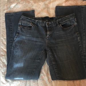Refuge bootcut jeans. Very flattering!!